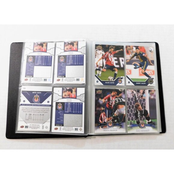 Chivas USA Soccer Team Card Collection Binder 28 cards 11 signed 1 MLS Materials - Picture 4 of 10